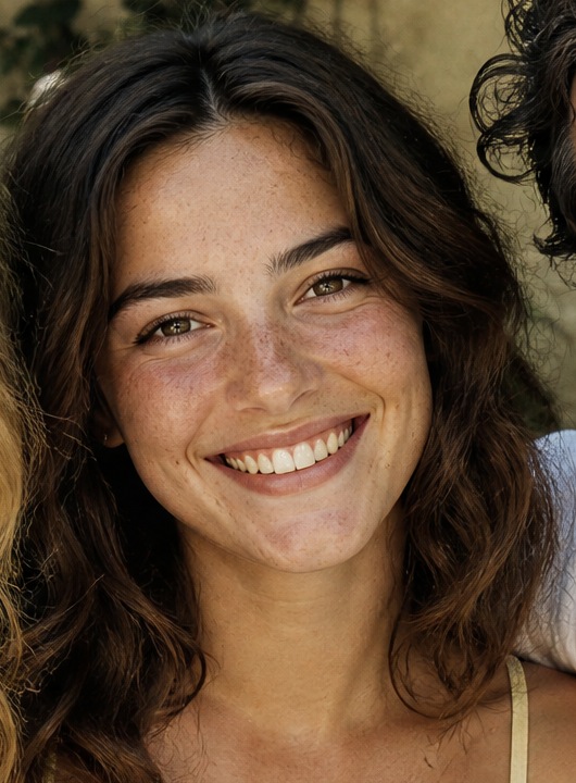 Fictional AI person used in the example